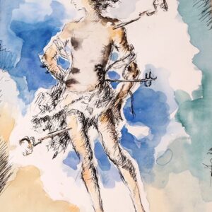 Lanfranco_San Sebastiano_45x35_Zanini Arte